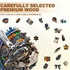 Crystal Mechbird Wooden Jigsaw Puzzle