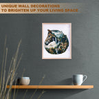 River and Horse Wooden Jigsaw Puzzle