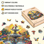 Songbird’s Garden Wooden Jigsaw Puzzle