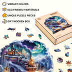 Magic Snowpiercer Wooden Jigsaw Puzzle