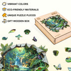 Paper World Wooden Jigsaw Puzzle