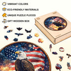 Eagle's Pride Wooden Jigsaw Puzzle