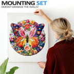 Woven Butterfly Wooden Jigsaw Puzzle