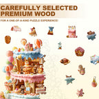 Bear's House - Birthday Wooden Jigsaw Puzzle
