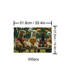 Alpaca Audiences 500 / 1000 Piece Puzzle
