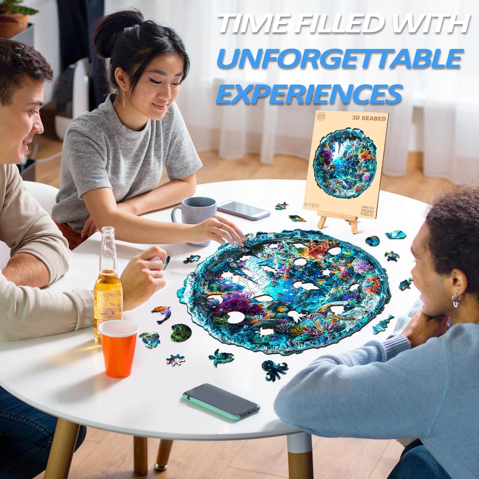 Seabed Wooden Jigsaw Puzzle