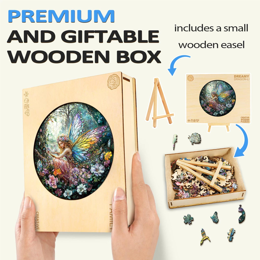 Magic Fairy Wooden Jigsaw Puzzle