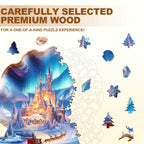 Shell Castle Wooden Jigsaw Puzzle
