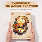 Autumn Deer Wooden Jigsaw Puzzle