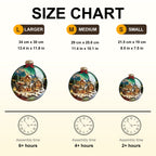 Christmas crystal ball Wooden Jigsaw Puzzle