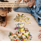 Bunny Tea Party Wooden Jigsaw Puzzle