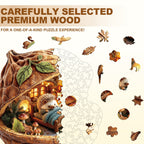 Walnut Dream Wooden Jigsaw Puzzle