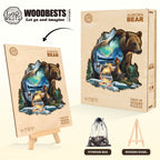 Aurora Bear Wooden Jigsaw Puzzle
