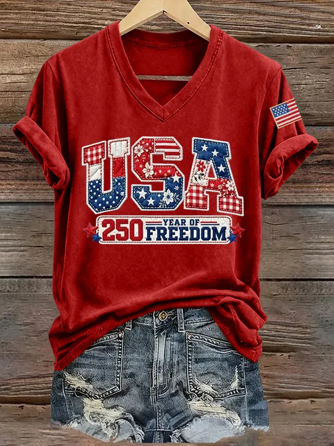 Women's 250 Year Print Short Sleeve T-shirt