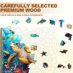Turtle Story Wooden Jigsaw Puzzle