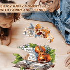 Violin and Verse Wooden Jigsaw Puzzle