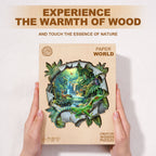 Paper World Wooden Jigsaw Puzzle