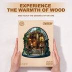 Enchanted Library Wooden Jigsaw Puzzle