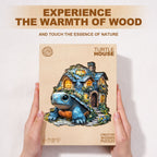 Turtle House Wooden Jigsaw Puzzle