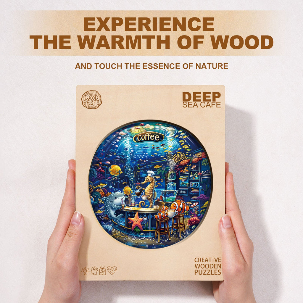 Deep Sea Cafe Wooden Jigsaw Puzzle