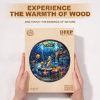 Deep Sea Cafe Wooden Jigsaw Puzzle