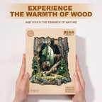 Bear Family Wooden Jigsaw Puzzle
