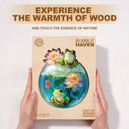 Bubble Haven Frog Wooden Jigsaw Puzzle