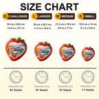 Strawberry Shoreline Wooden Jigsaw Puzzle