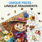 Straw Maiden Wooden Jigsaw Puzzle