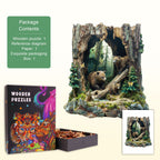 Bear Family Wooden Jigsaw Puzzle