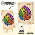 Colorful ladybug Wooden Jigsaw Puzzle