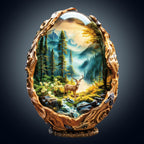 Glass ball scenery Wooden Jigsaw Puzzle