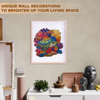 Woven Turtle Wooden Jigsaw Puzzle