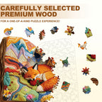 Fox Tale Wooden Jigsaw Puzzle