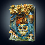 Owl Beneath The Light Wooden Jigsaw Puzzle