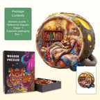House of Mice Wooden Jigsaw Puzzle