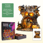 Enchanted Bearhouse Wooden Jigsaw Puzzle