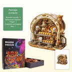 Mouse Bakery Wooden Jigsaw Puzzle