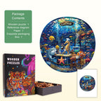 Deep Sea Cafe Wooden Jigsaw Puzzle