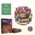 Eggflower Garden Wooden Jigsaw Puzzle