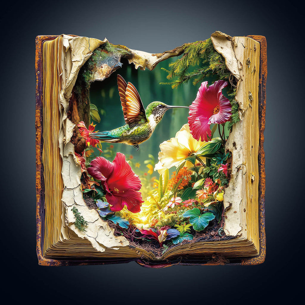 Whispering Wings Wooden Jigsaw Puzzle