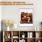 Sleep Library-Fox Wooden Jigsaw Puzzle