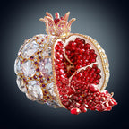 Gem Pomegranate Wooden Jigsaw Puzzle