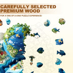 Ocean and Earth Wooden Jigsaw Puzzle