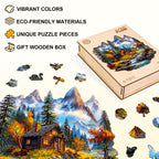 Alpine Flow Wooden Jigsaw Puzzle