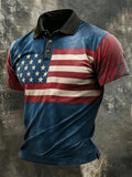 Men's America Anniversary Short-Sleeve Polo Shirt