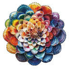 Ocean Mandala Wooden Jigsaw Puzzle