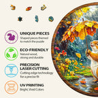 Squirrel Dreams Wooden Jigsaw Puzzle