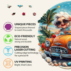 Happy grandma Wooden Jigsaw Puzzle