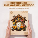Nature’s Clockwork Wooden Jigsaw Puzzle